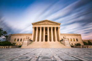 United States Supreme Court Building in Washington DC