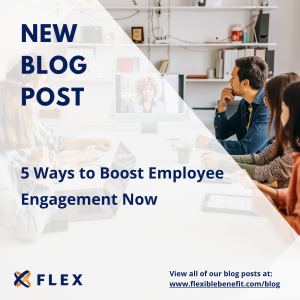 New Blog Post: 5 Ways to Boost Employee Engagement Now